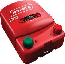 CASE OF 7 SPEEDRITE 1000 ENERGIZERS | 10 MILE / 40 ACRE | DUAL POWERED | FREE U.S.A. SHIPPING AND FENCE TESTER - Speedritechargers.com